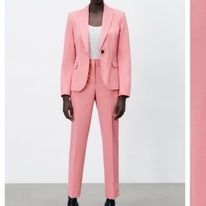 Zara pink suit new with tags size 6